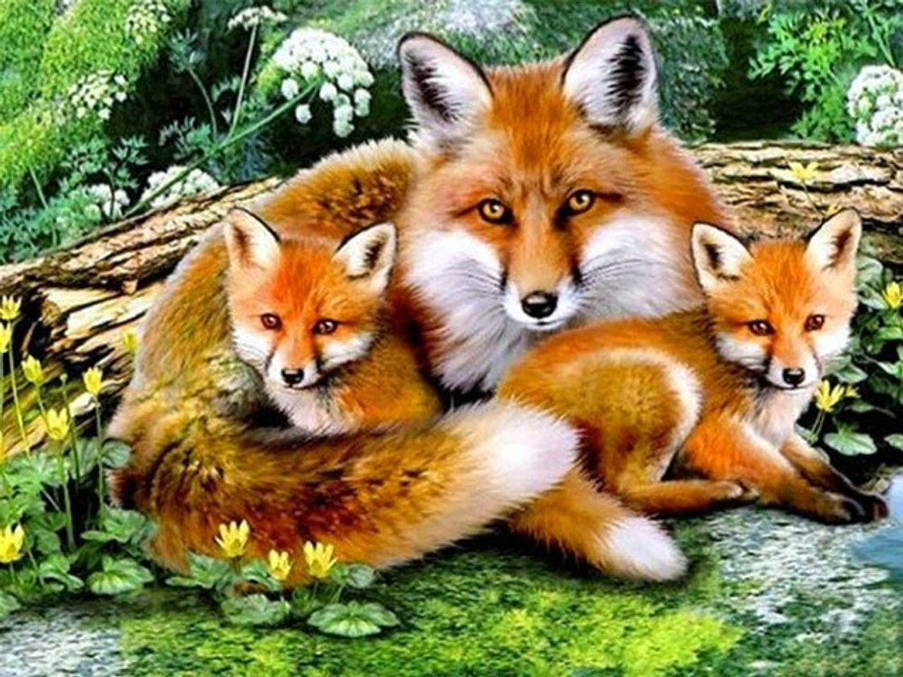 Adorable Red Fox Diamond Painting – All Diamond Painting