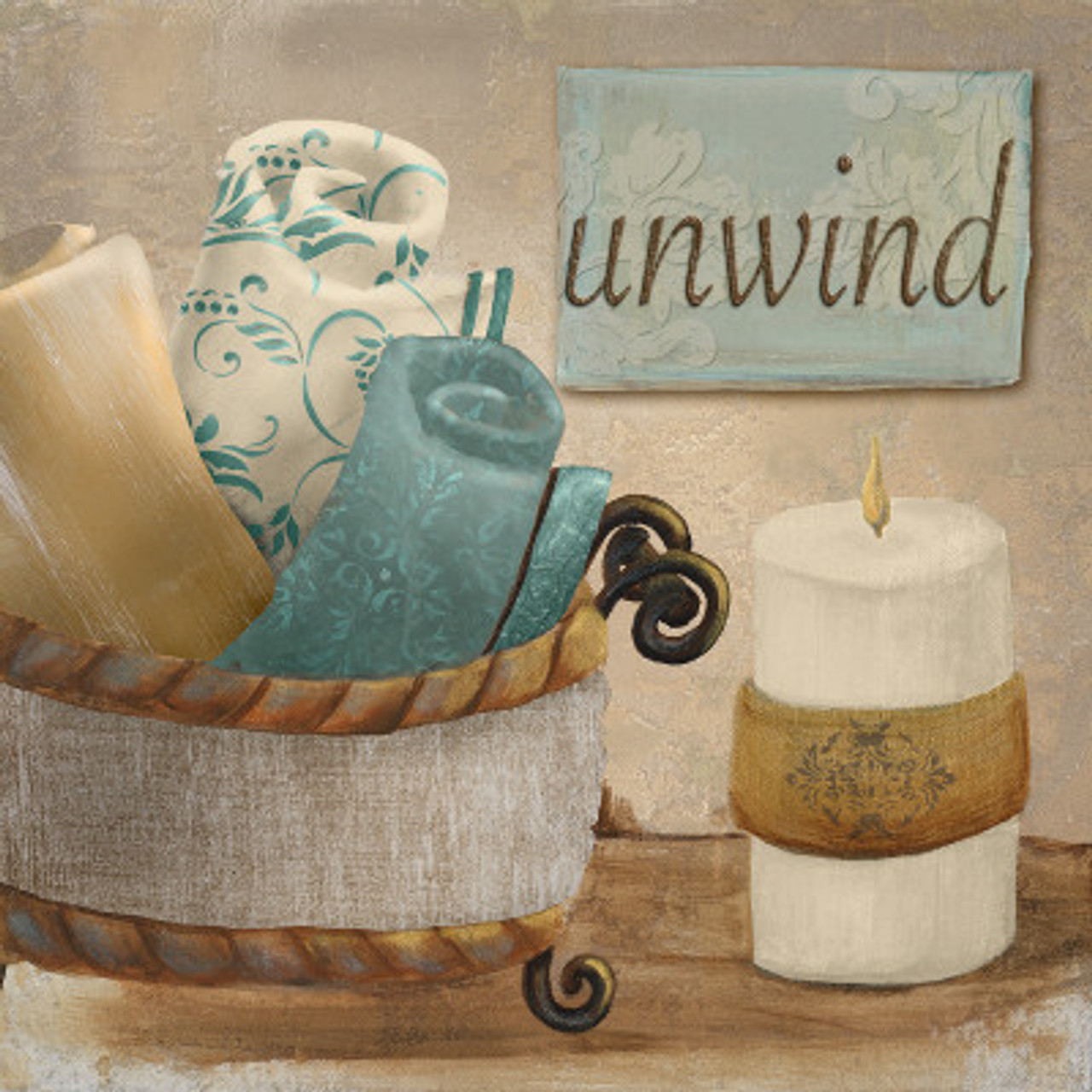 5D Diamond Painting Unwind Candle Kit - Bonanza Marketplace