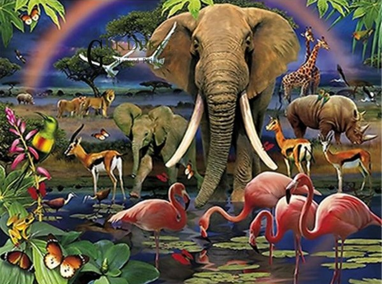 Diamond Painting - Animals of Africa 