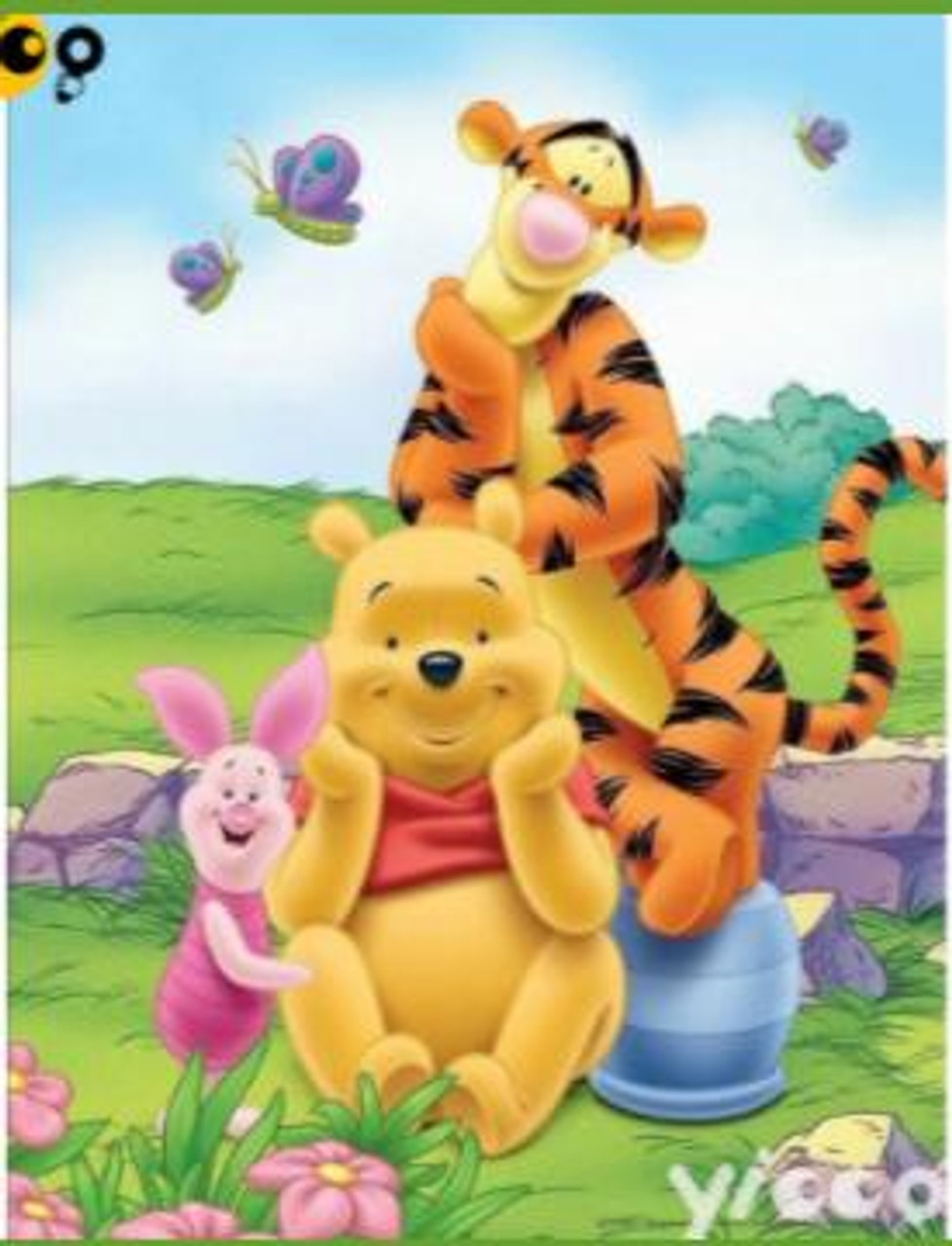 Winnie The Pooh Bear - 5D Diamond Painting - DiamondByNumbers - Diamond  Painting art