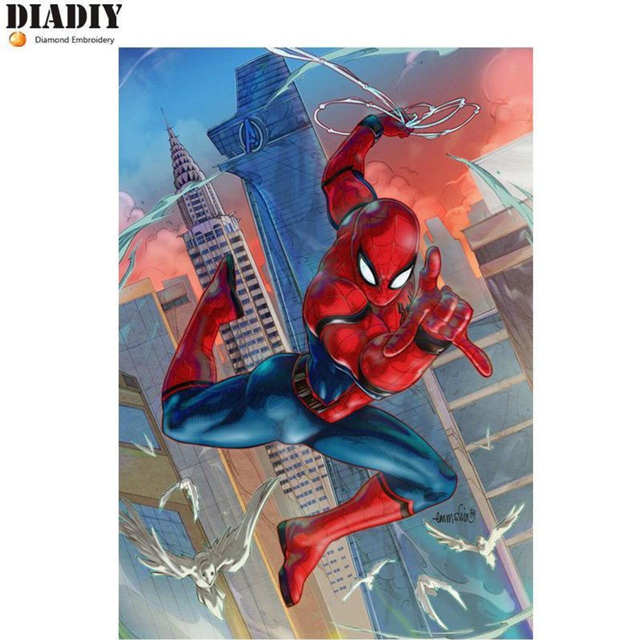5D Diamond Painting Spiderman Kit