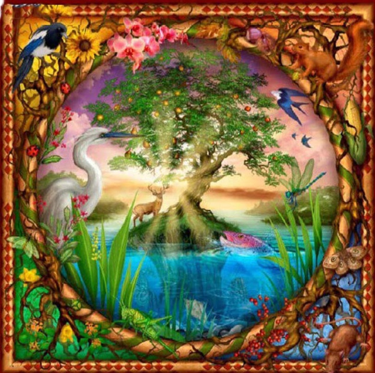 5D Diamond Painting Tree of Life Kit