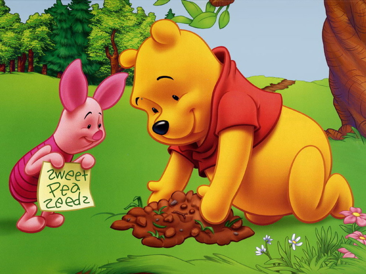 5D Diamond Painting Baby Winnie the Pooh and Tigger Kit - Bonanza  Marketplace