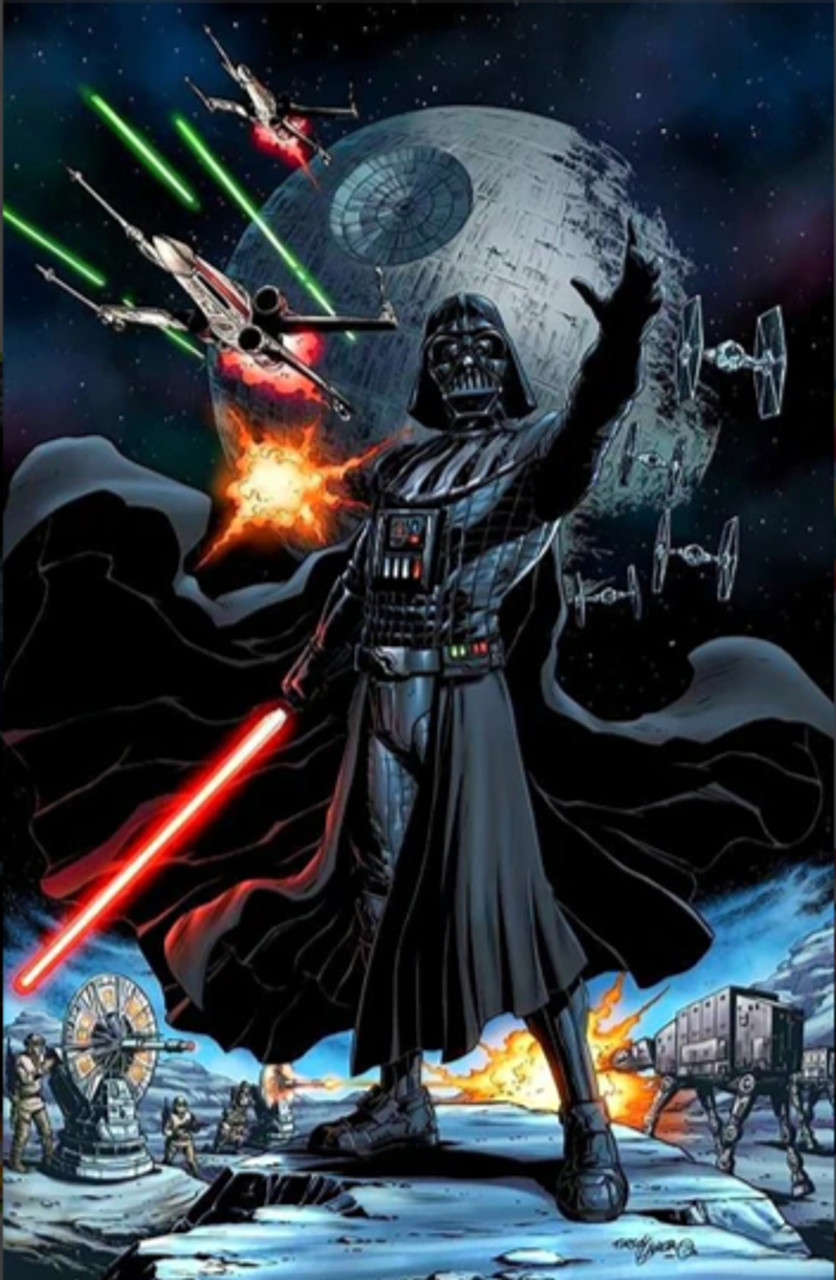 5D Diamond Painting Darth Vader Star Wars Kit - Bonanza Marketplace