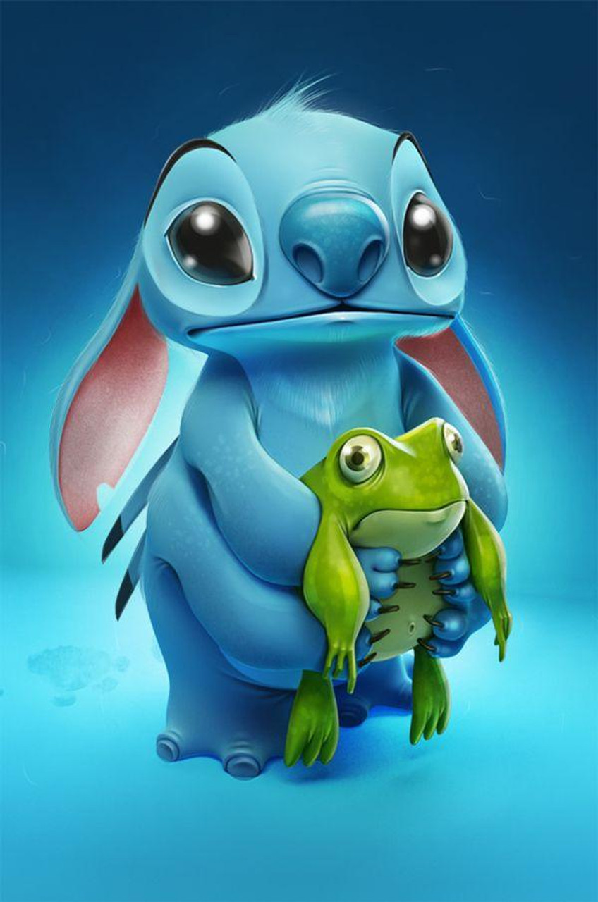 5D Diamond Painting Stitch and Pet Frog Kit - Bonanza Marketplace