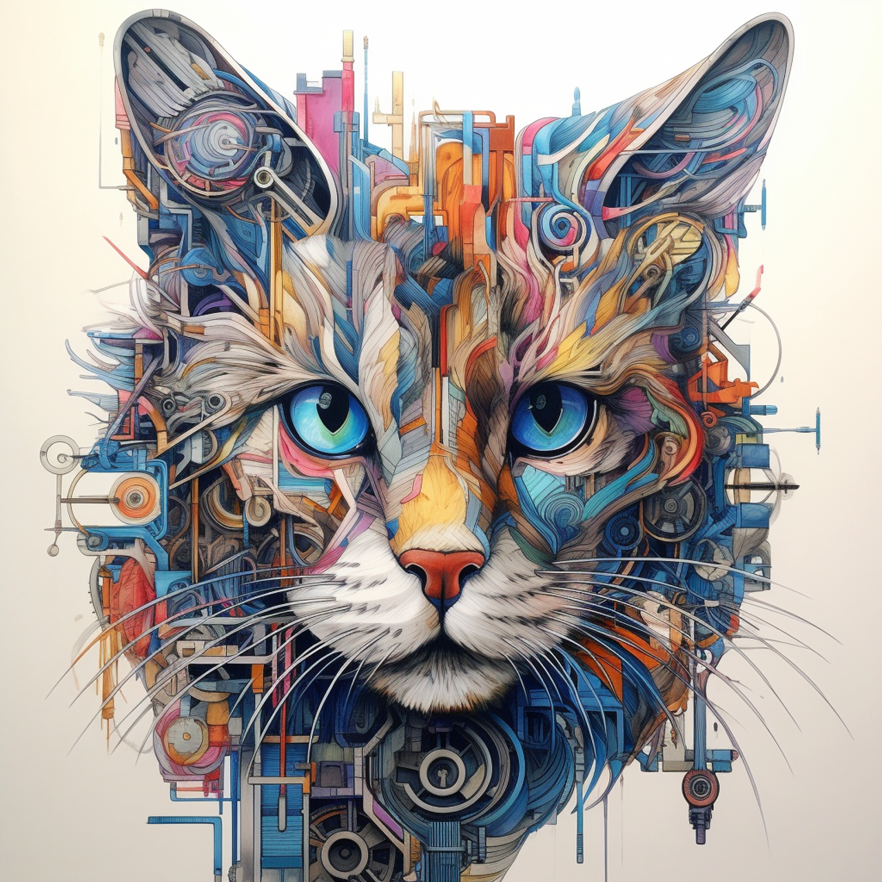 grafics cat wallpaper