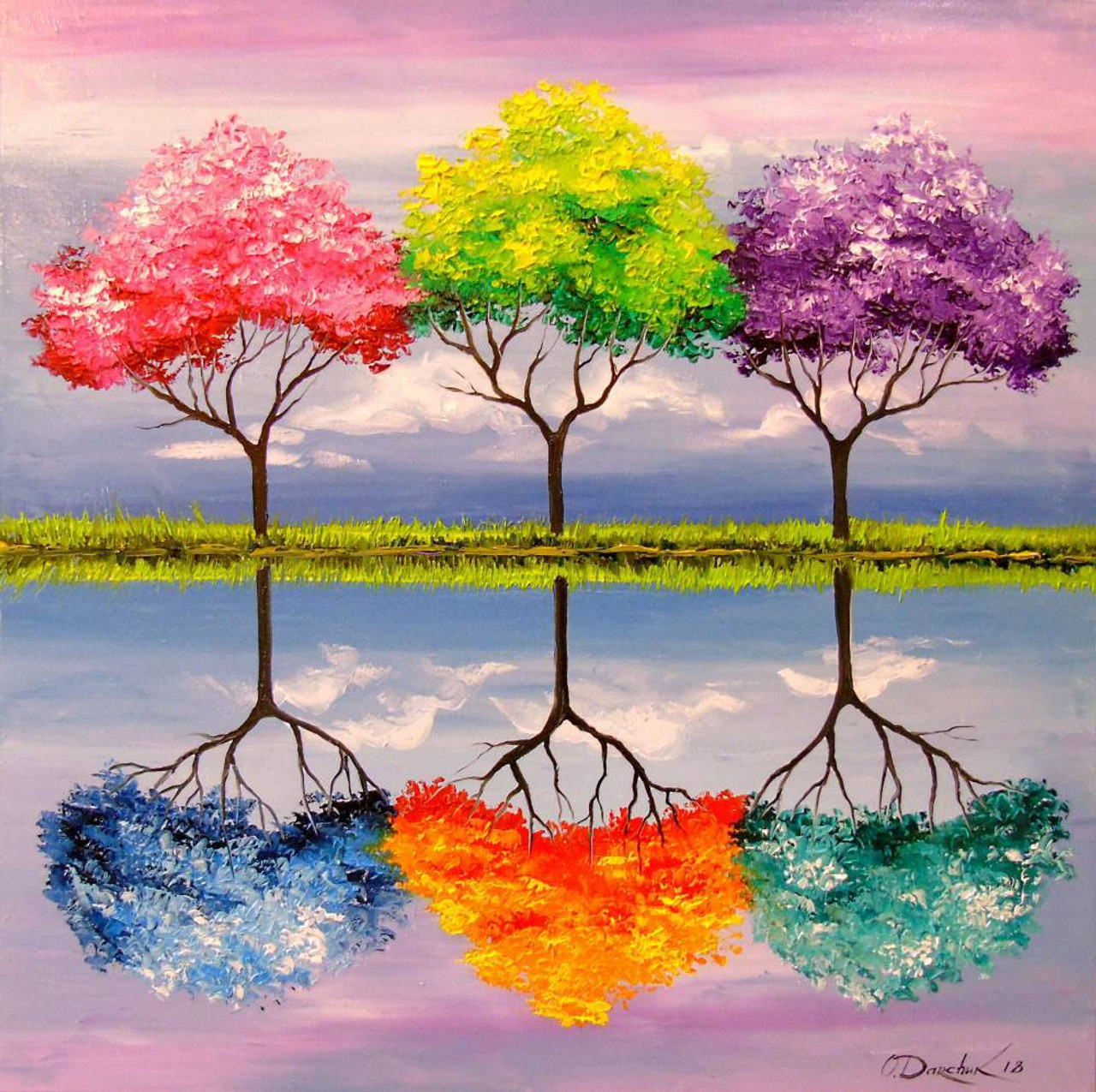 Seasons Tree Of Life - 5D Diamond Painting 