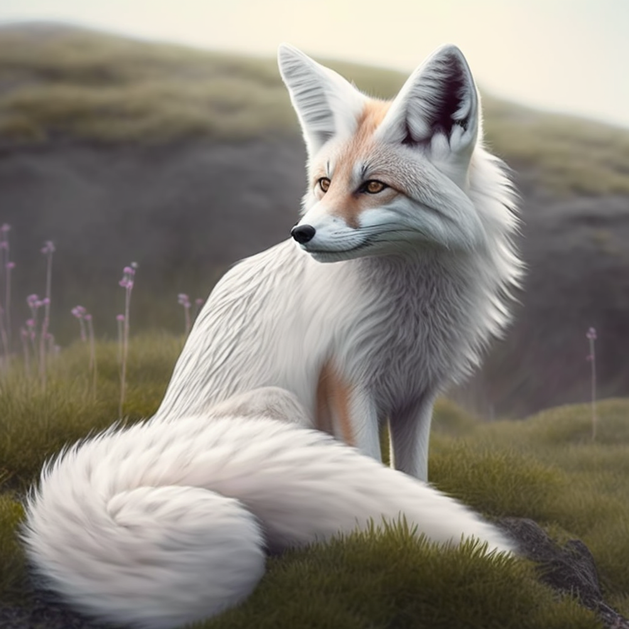Cute Fox And Raccoon Diamond Painting 