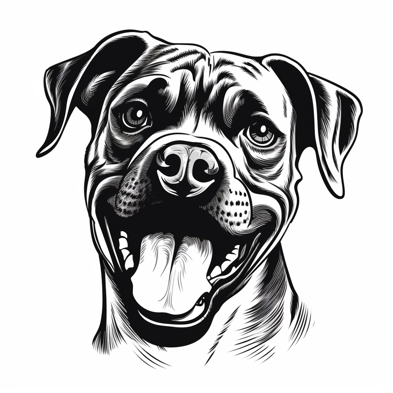 Boxer Dog - Diamond Painting Kit