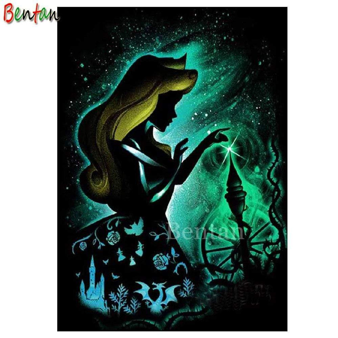 Aesthetic Disney Silhouette Paint By Numbers - Paint By Numbers
