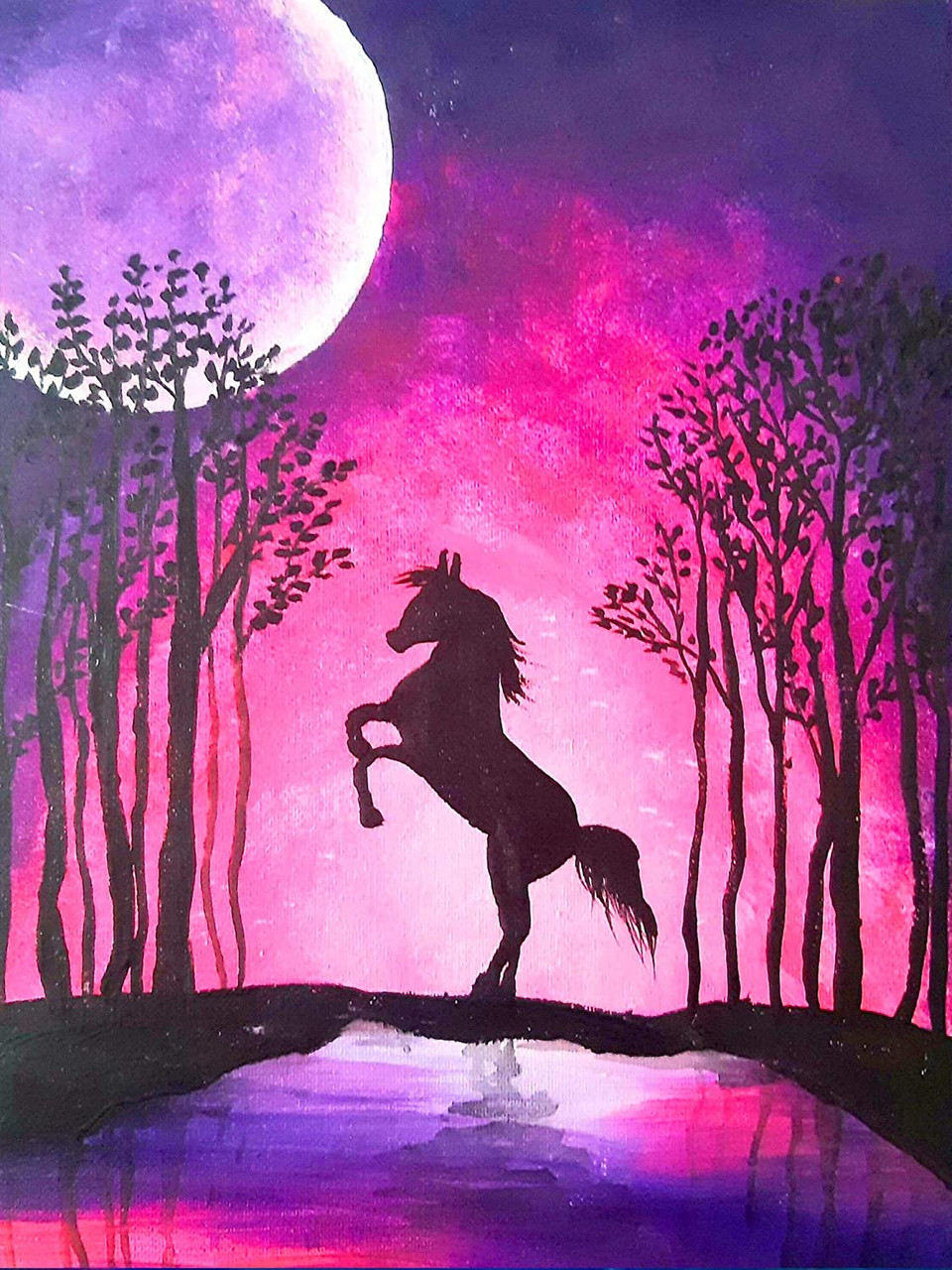 Pink Unicorn Horse 5D Diamond Painting -  – Five  Diamond Painting