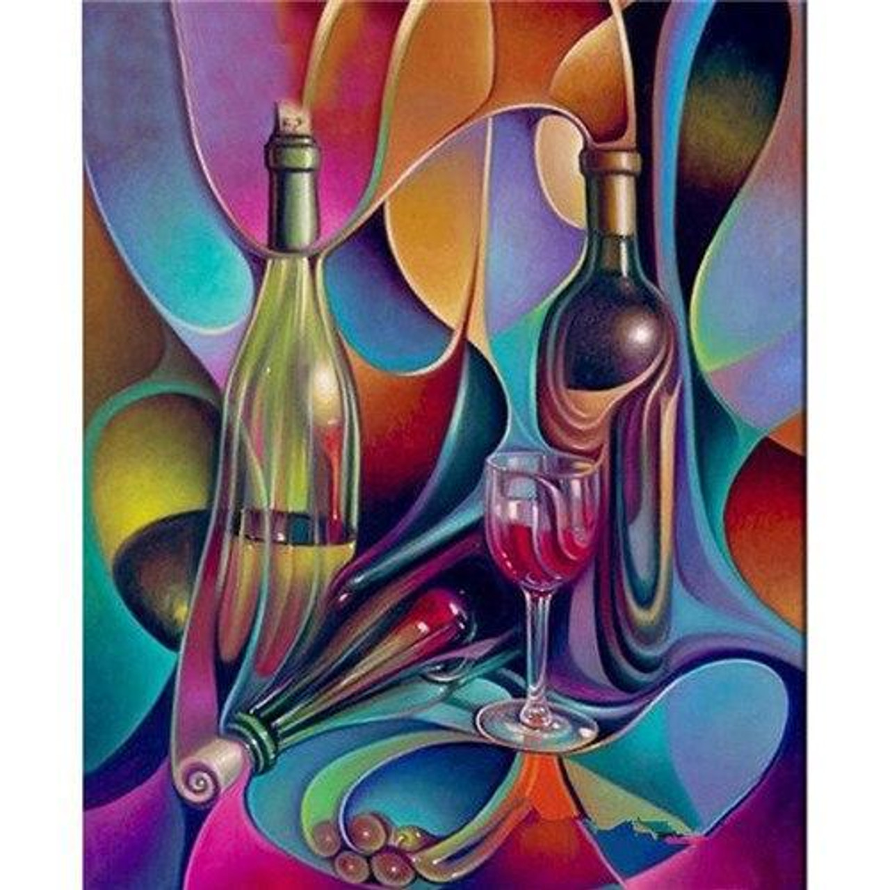 Floral Perfume Bottle - 5D Diamond Painting - DiamondByNumbers - Diamond  Painting art