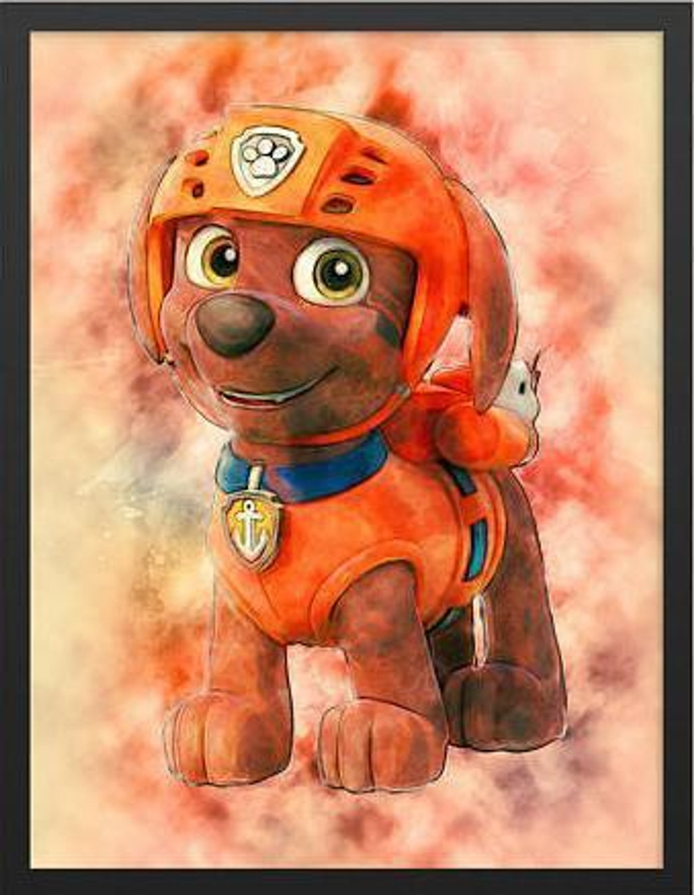 5D Diamond Painting Zuma from Paw Patrol Kit