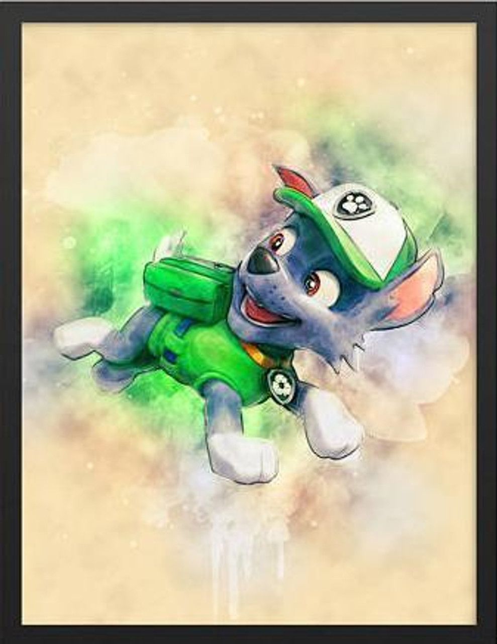 riffel Elendighed Styre 5D Diamond Painting Rocky From Paw Patrol Kit