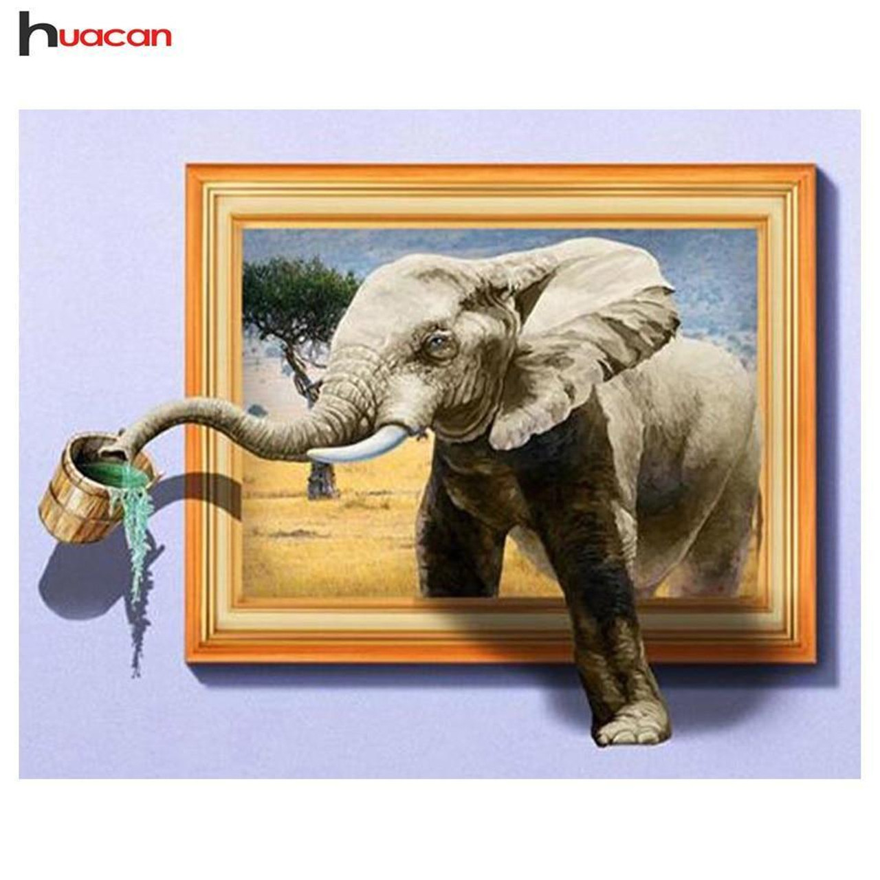 5D Diamond Painting Elephant Painting Kit