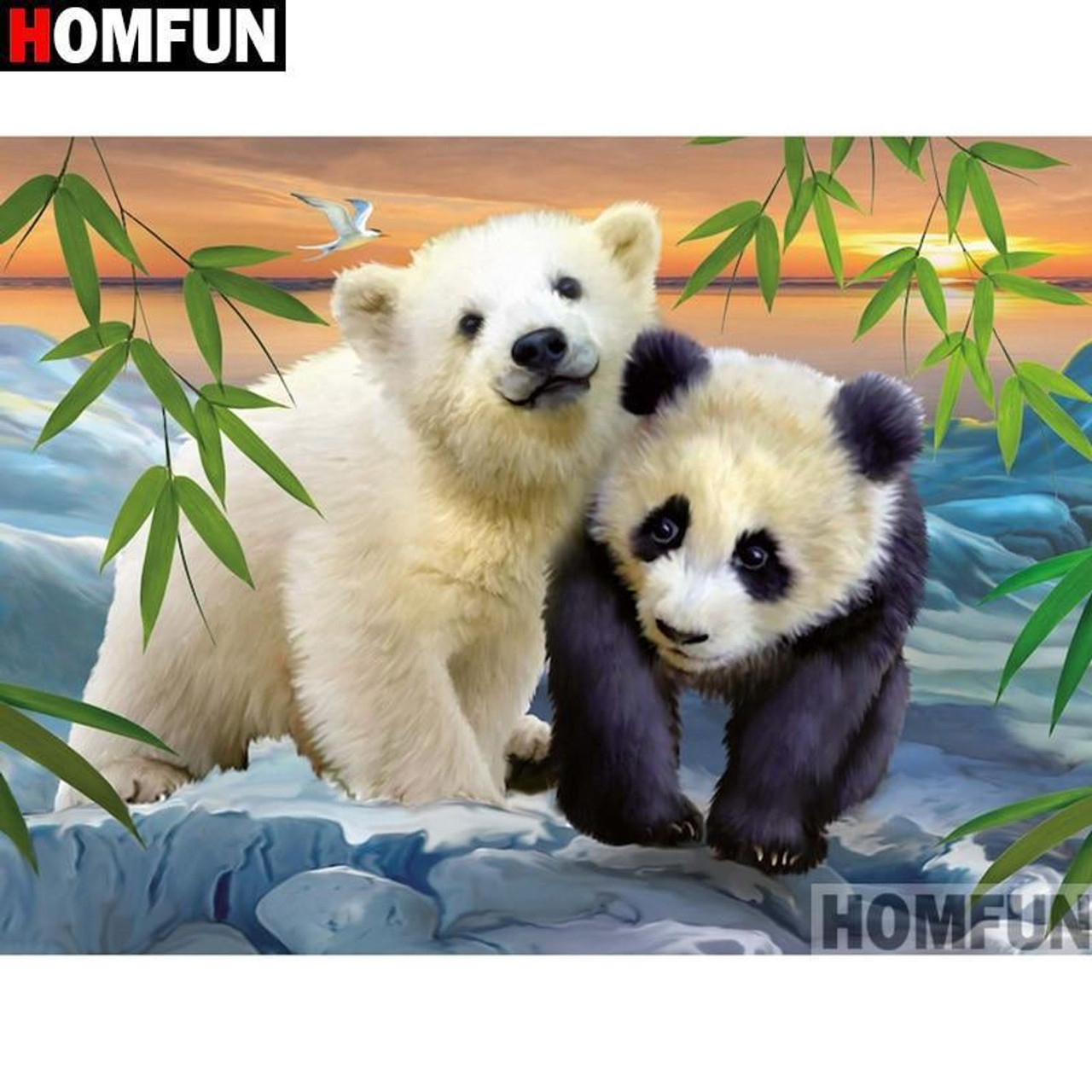 Christmas 5D Diamond Painting Kits, Big And Small Diamond Art Painting,  Panda Cartoon Diamond Painting, Home Decoration Gifts