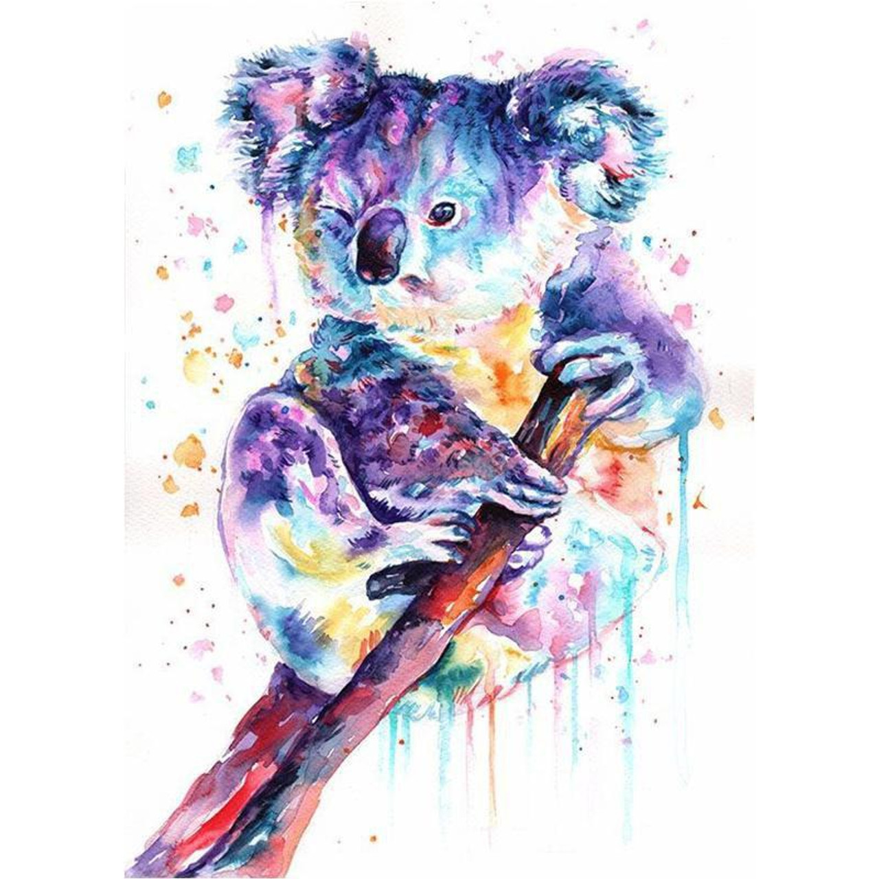 Illustration Koala bear watercolor image