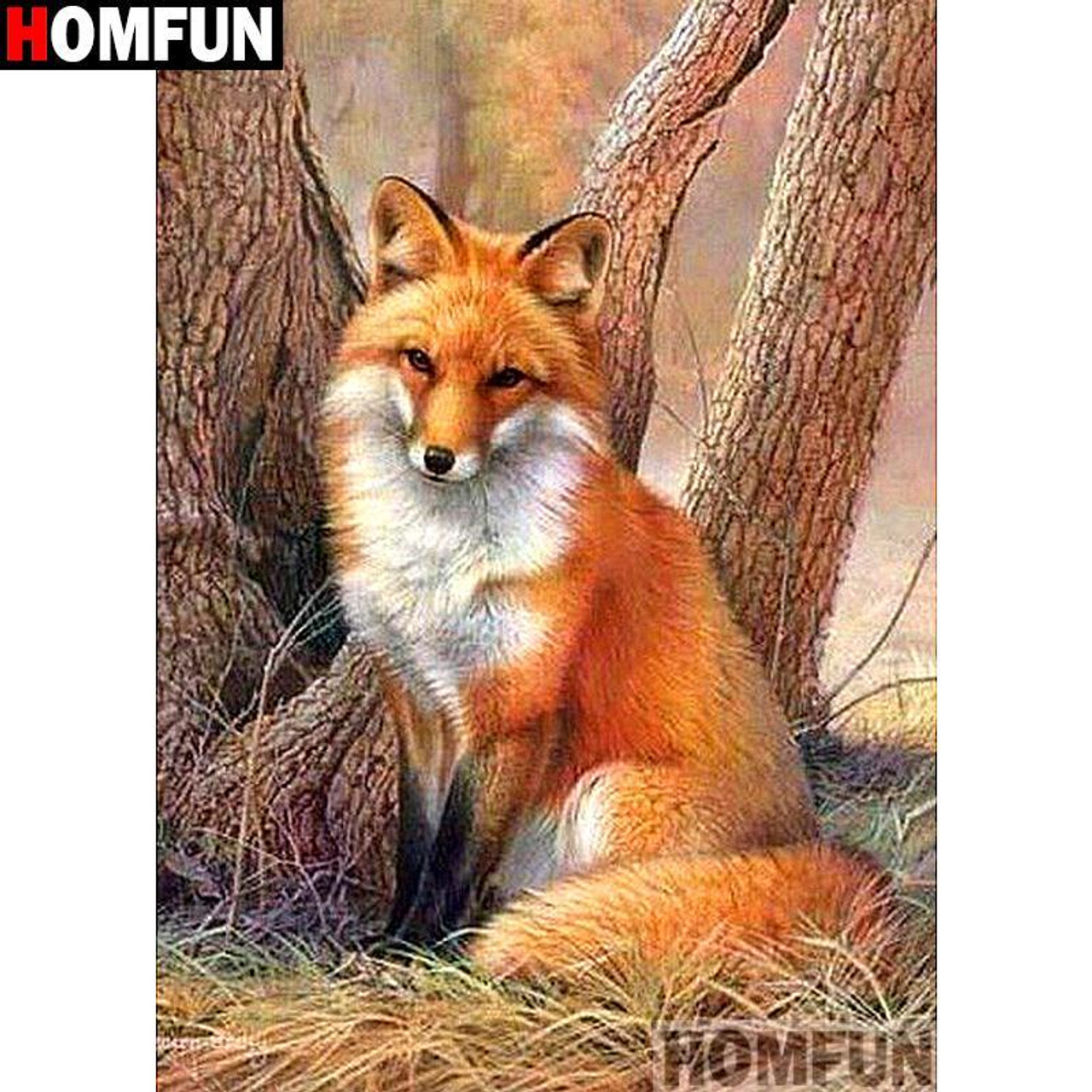 Diamond Painting Red Fox – Diamonds Wizard