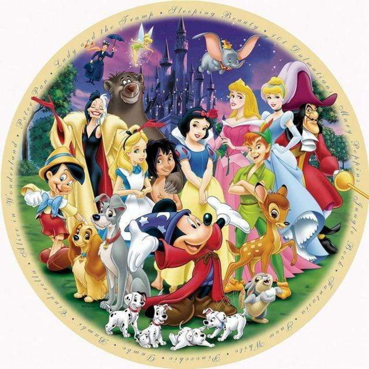 5D Diamond Painting Disney Character Collage Kit