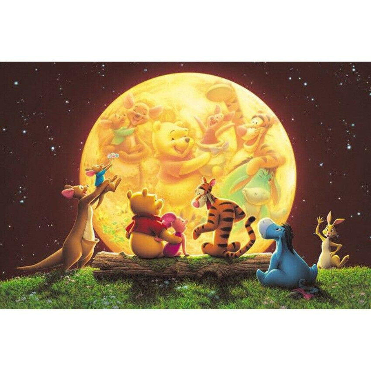 5D Diamond Painting Winnie the Pooh Moon Kit