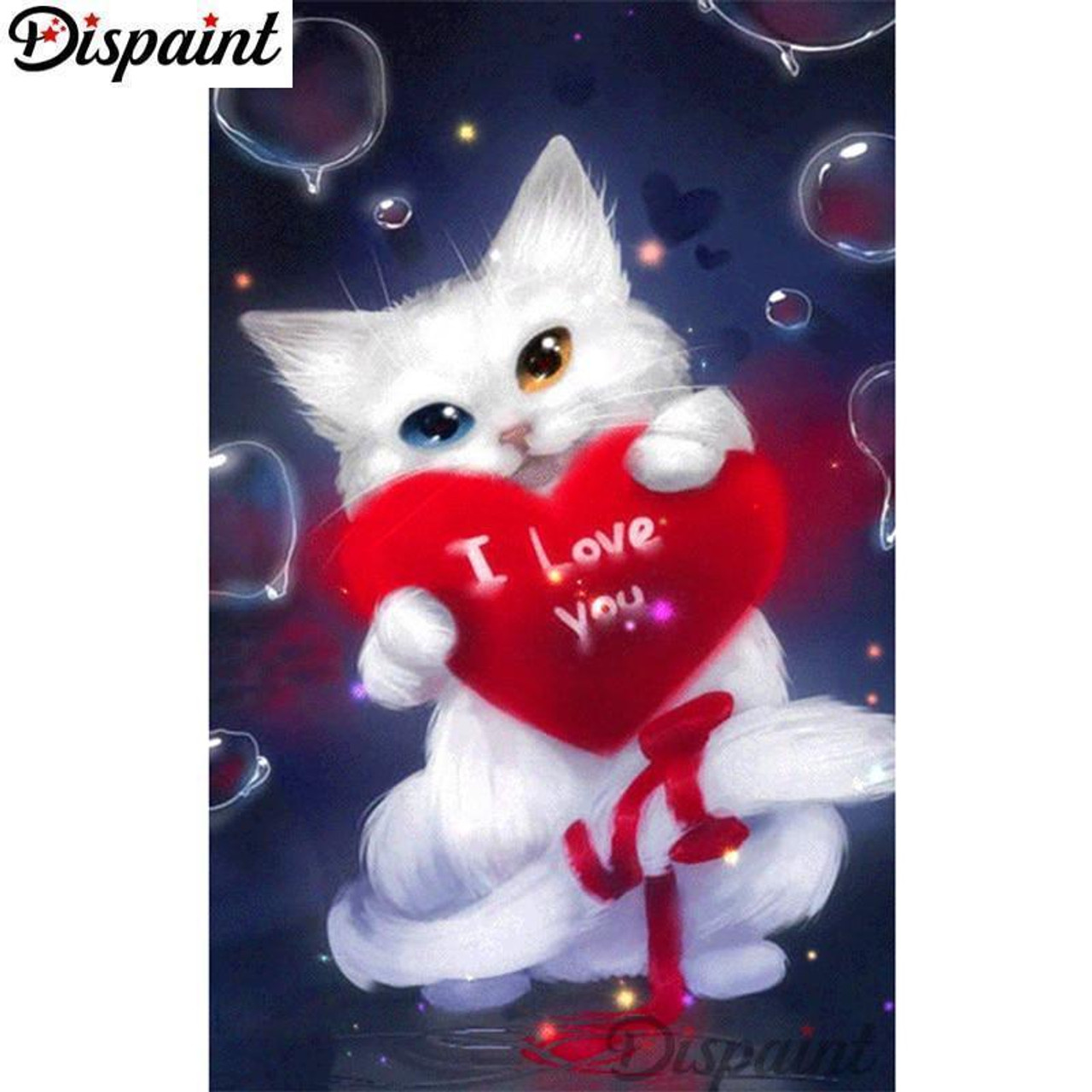 Black And White Cats Love Diamond Painting 