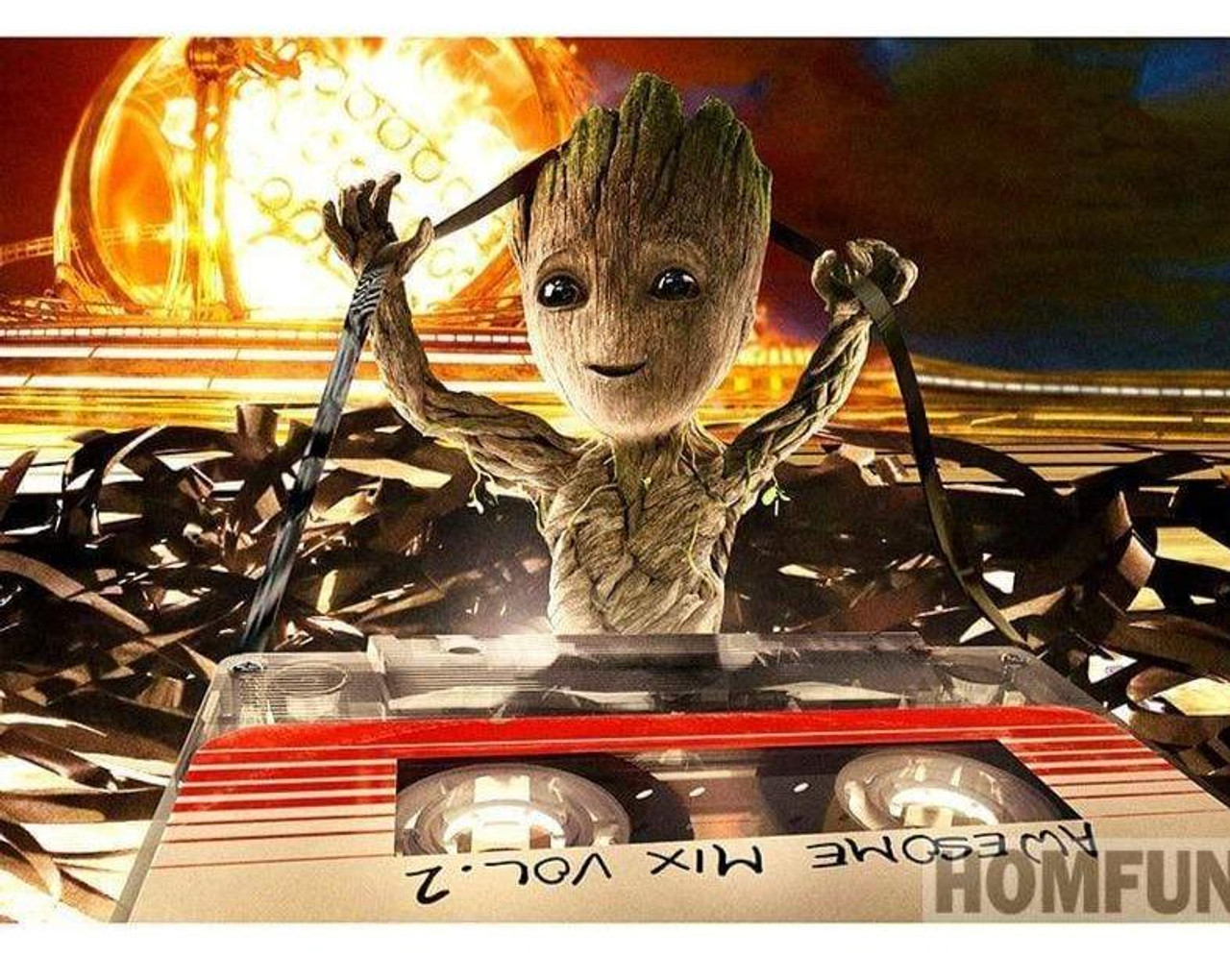 5D Diamond Painting I am Groot from Guardians of the Galaxy Kit