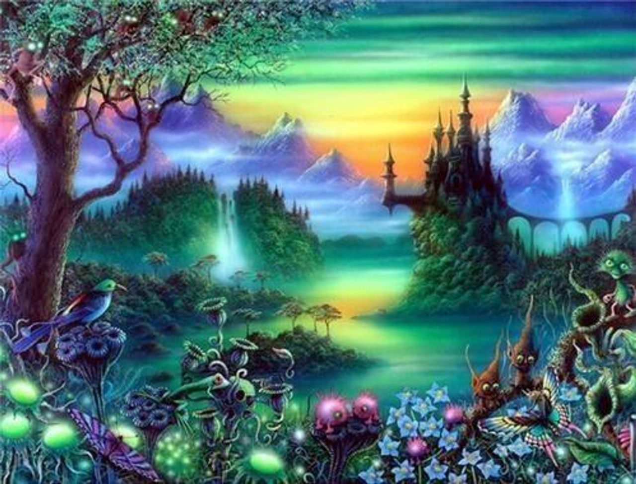 5D Diamond Painting Far Away Fantasy Kingdom Kit Bonanza Marketplace