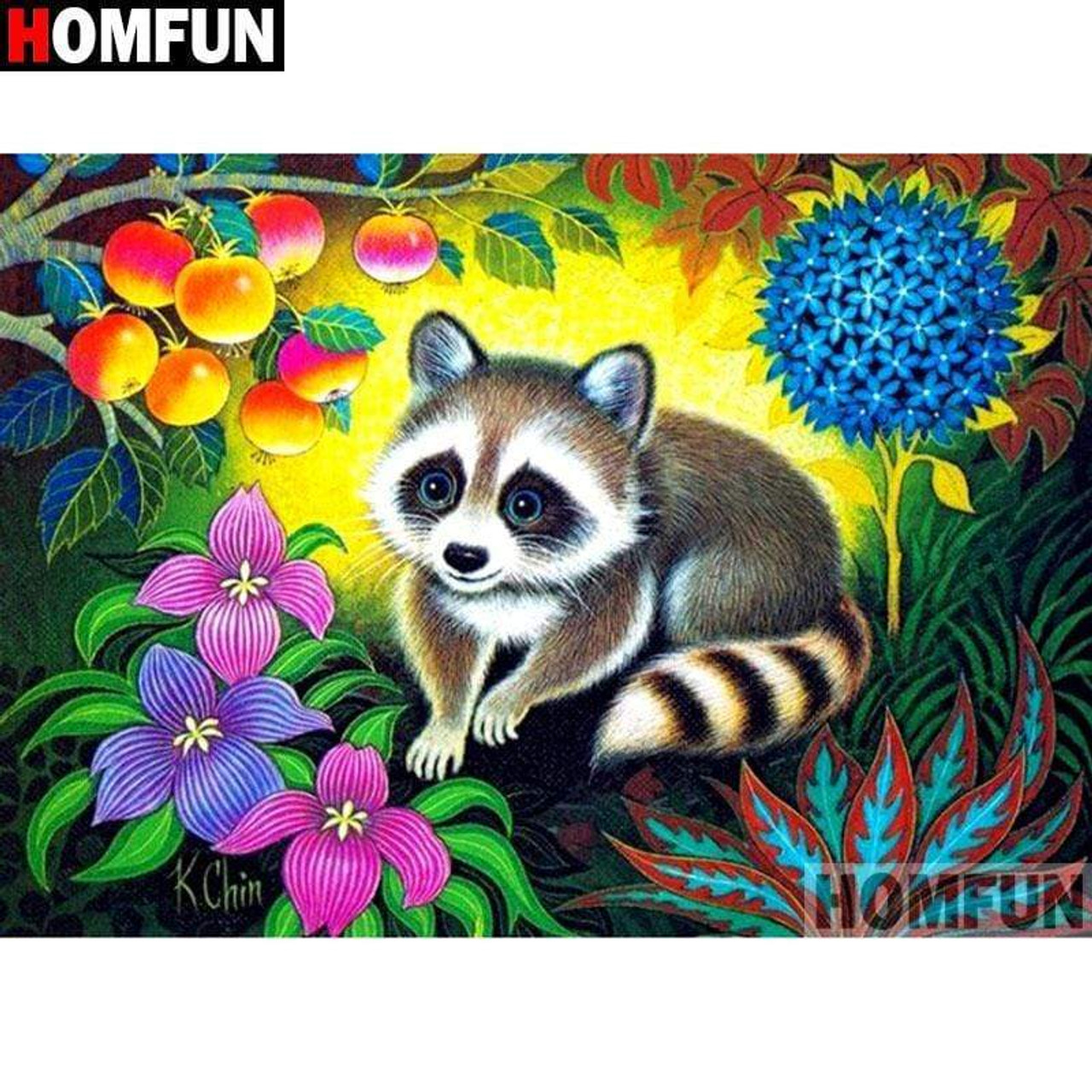 Best Deal for 5D Diamond Painting Raccoon,Diamond Painting Kits