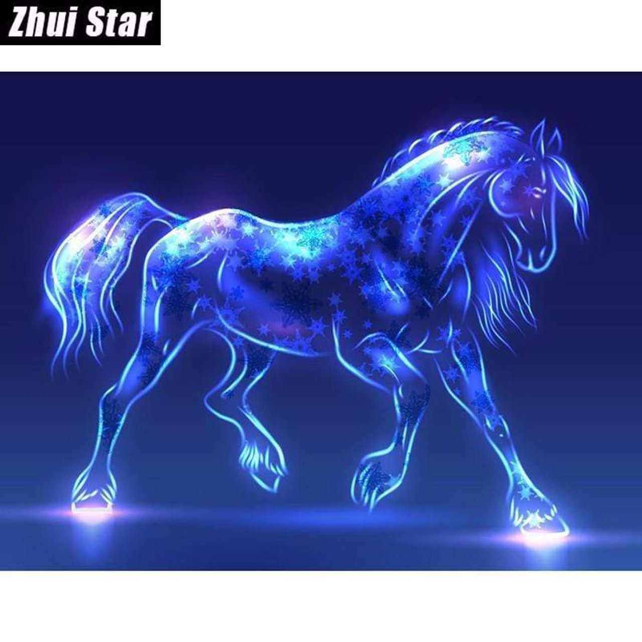 5D Diamond Painting Horse Talk Kit