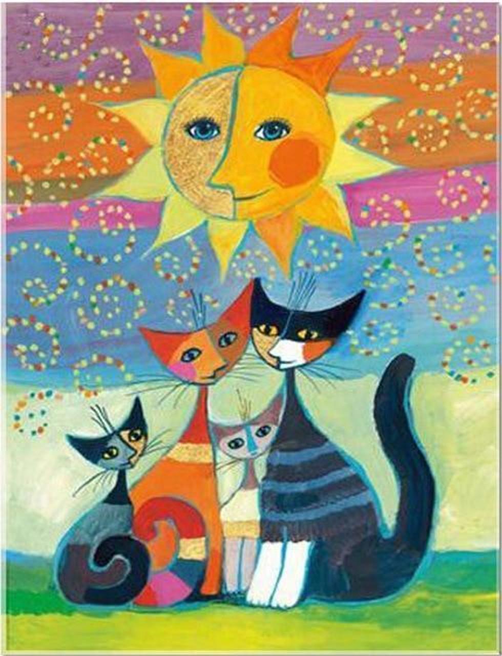 Multi Color Cat – Diamond Painting Bliss