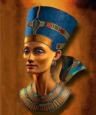 5D Diamond Painting Egyptian Queen Bust Kit