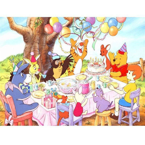 5D Diamond Painting Party for Pooh Kit
