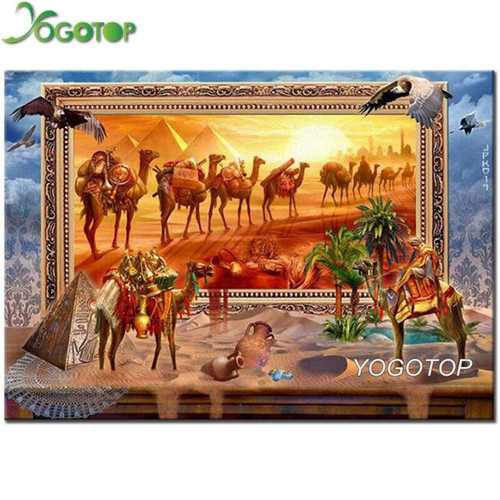 5D Diamond Painting Camel Picture Kit