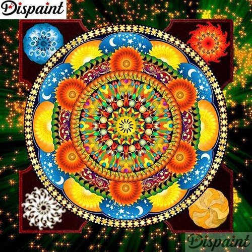 5D Diamond Painting Four Point Mandala Kit