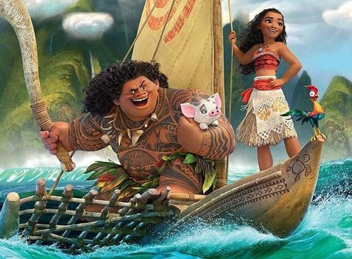 5D Diamond Painting Moana's Voyage Kit