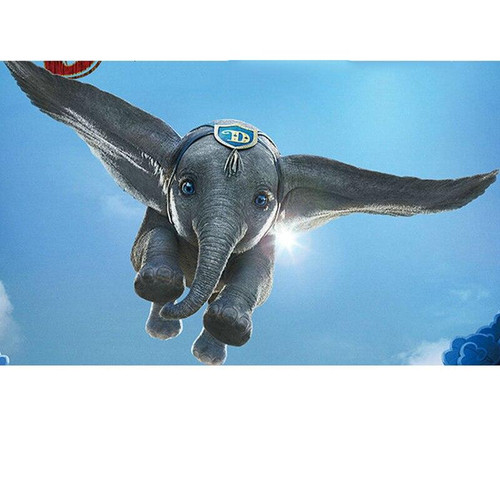 5D Diamond Painting Flying Dumbo Kit