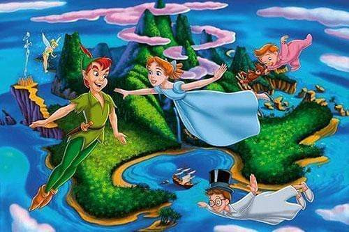 5D Diamond Painting Peter Pan and Neverland Kit