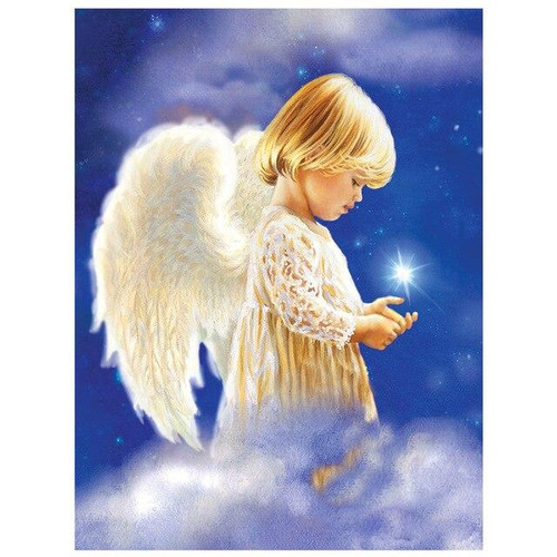 Lovely Christmas Angels Diamond Painting Kit with Free Shipping – 5D Diamond  Paintings