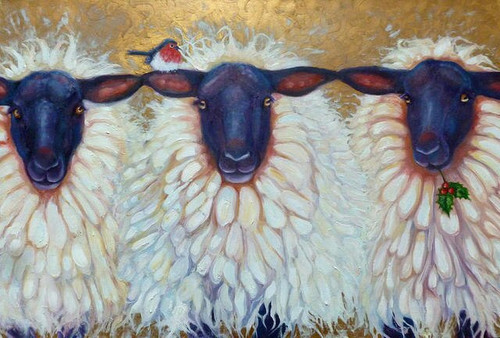 5D Diamond Painting Three Sheep Kit