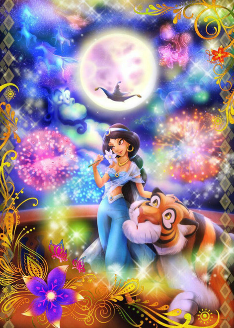 5D Diamond Painting Fireworks Jasmine and Raja Kit