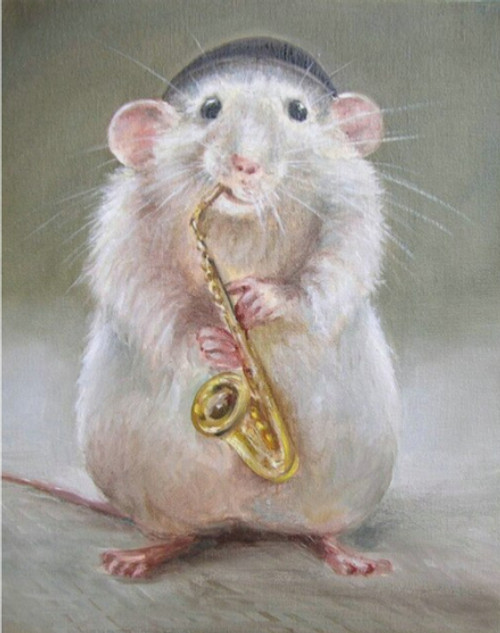 5D Diamond Painting Jazz Mouse Kit