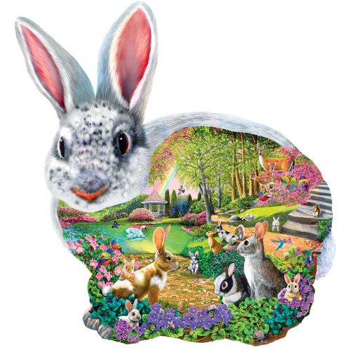 5D Diamond Painting Spotted Rabbit Collage Kit