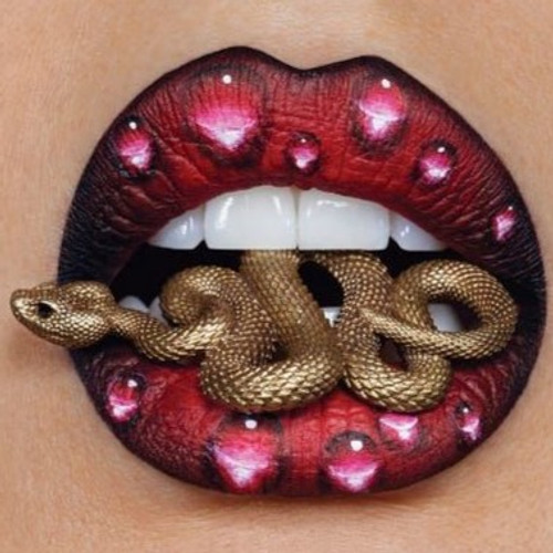 5D Diamond Painting Snake Lips Kit
