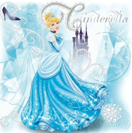 5D Diamond Painting Sparkling Cinderella Kit