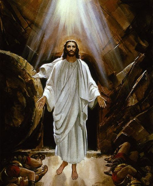 5D Diamond Painting Jesus Christ Rises from the Tomb Kit
