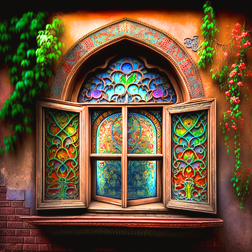 5D Diamond Painting Detailed Window Kit