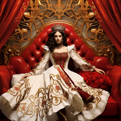 5D Diamond Painting Red Chair Queen Kit