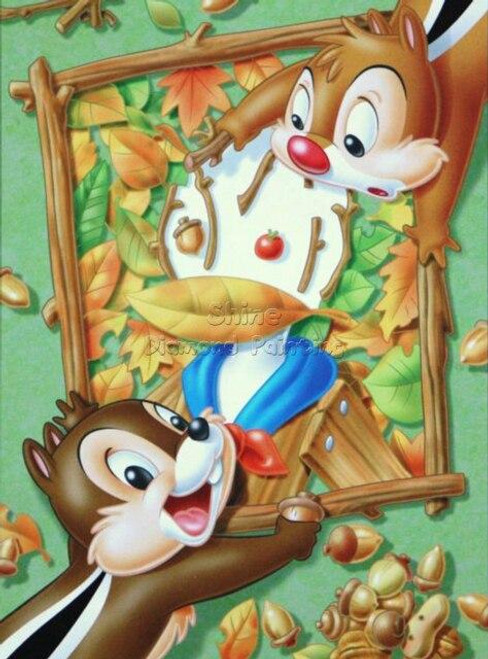 5D Diamond Painting Chip and Dale Donald Duck Art Kit