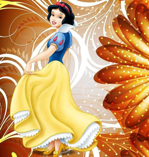 5D Diamond Painting White Swirl Snow White Kit