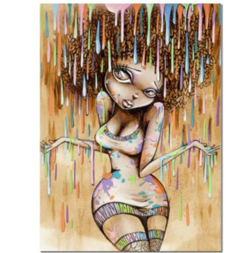 5D Diamond Painting Dripping Rain Kit